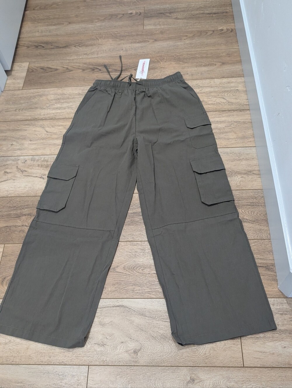 Women's Cargo Pants - Olive Green